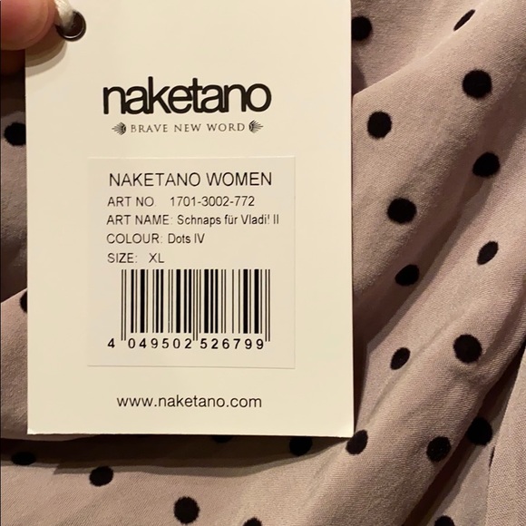 NEW Naketano Dots shirt - Picture 8 of 11
